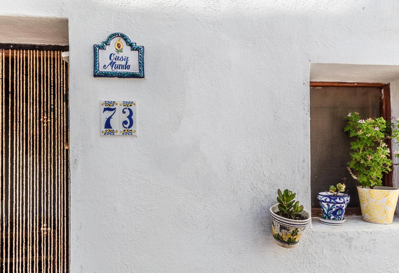 Casa Mundo - 16Th Century Traditional White Village House With Pool Pinos del Valle Bagian luar foto